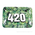 BOGO Free Shipping 2020 Hot Sale 18*12cm Weed Rolling Tray Metal Tray Serving Tray